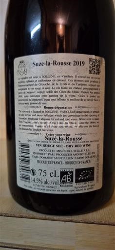 Rhône-dalen Côtes-du-Rhône-Villages Saint Julien 2019 2019