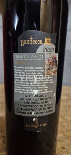 Toscana Chianti Classico Bandecchi Riserva 2020