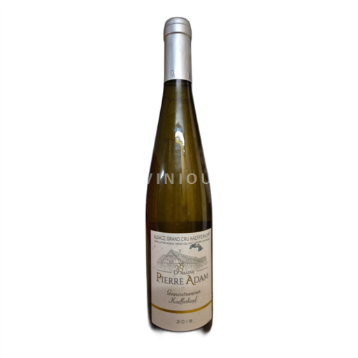 Vin Blanc sec Gewurztraminer Kaefferkopf Domaine Pierre Adam 2018 France Alsace AOC Grand Cru