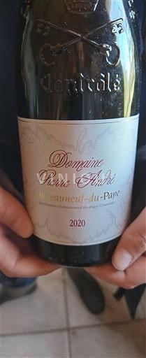 Vallée du Rhône Châteauneuf-du-pape Domaine Pierre André 2020
