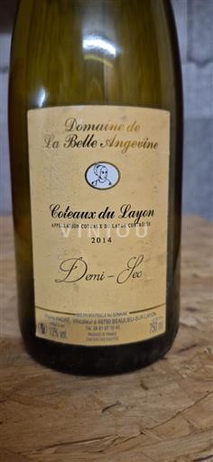 Loire Valley Coteaux-du-Layon Domaine La Belle Angevine 2014