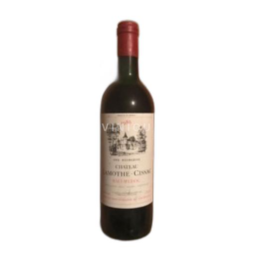 Bordeaux Haut-Médoc Château Lamothe-Cissac Cru Bourgeois  1986
