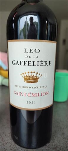 Bordéus Saint-Émilion Gaffelière Léo de la Gaffelière 2021