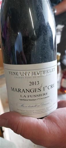 Burgundija Ni doloceno Premier Cru Vincent Bachelet La Fussière 2013