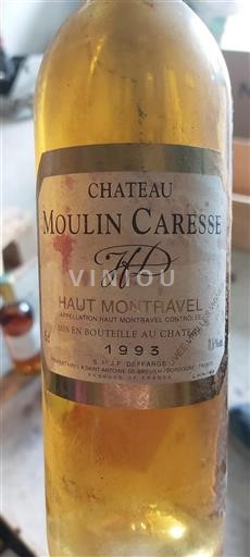 Südwestfrankreich Haut-Montravel Château Moulin Caresse Vieilles Vignes 1993