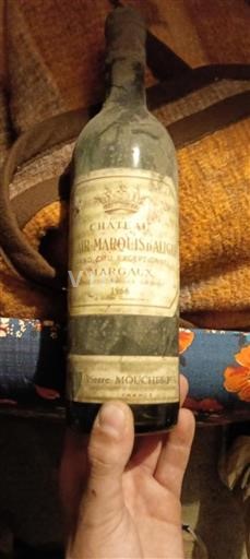 Bordeaux Margaux Grand Cru Château La Tour-Margaux Aligre 1966