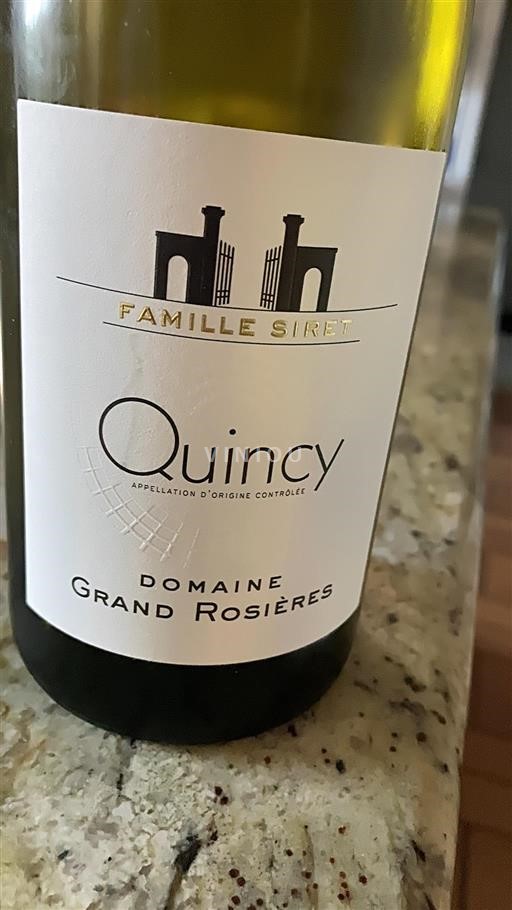 Valle del Loira Quincy Domaine Grand Rosières 2023