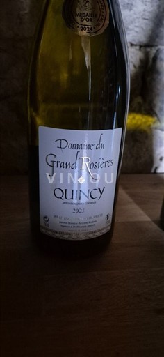 Loire Valley Quincy Domaine Grand Rosières 2023