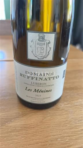 Údolí Rhôny Luberon Domaine Ruffinatto Les Ménines 2023