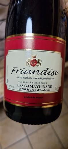 Beaujolais Les Gamaylinand Friandise Non Millésimé
