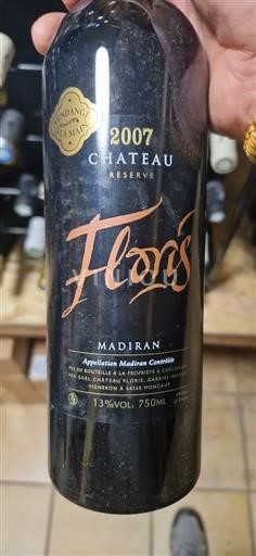 Jihozápad Madiran Château Floris Réserve 2007