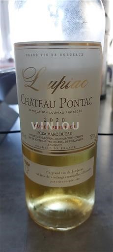 Bordeaux Loupiac Château Pontac Prestige 2020