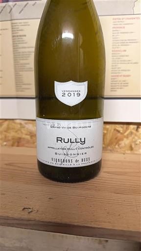 Burgundsko Rully Vignerons de Buxy Buissonnier 2019