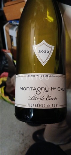 Wijnen Blanc sec Tête de Cuvée Vignerons de Buxy 2022 Frankrijk Bourgondië Niet gespecificeerd AOC Premier Cru