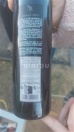 Southwest Comté Tolosan Comté Tolosan Demon Noir Non-Vintage