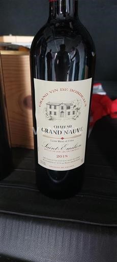 Bordeaux Saint-Émilion Château Grand Nauve Mères et Filles 2018