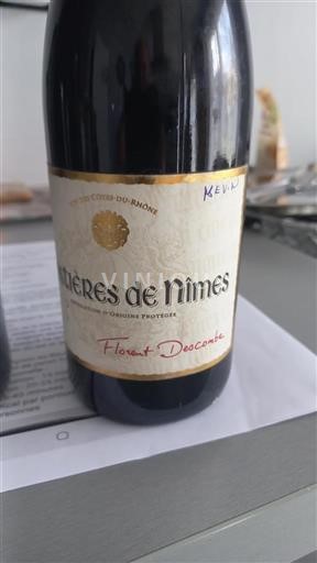 Rhône-dalen Costières-de-nîmes Florent Descombe Ikke årgangsbestemt
