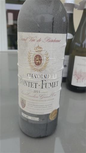Bordeaux Saint-Émilion Grand Cru Château Pontet-Fumet 2015