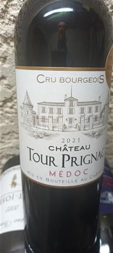 Bordeaux Médoc Cru Bourgeois Château Tour Prignac 2021
