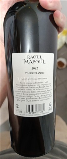 Languedoc Không được chỉ định Raoul Mapoul 2022