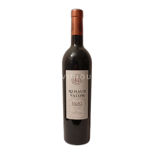 Vin Rouge sec Renaud de Valon 2022 France Languedoc Saint-Chinian AOC