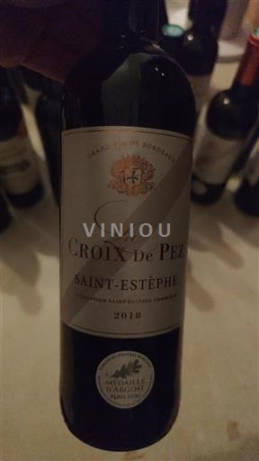 Bordeaux Saint-Estèphe La Croix de Pez 2018