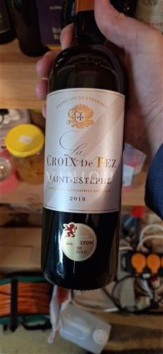 Bordeaux Saint-Estèphe La Croix de Pez 2018