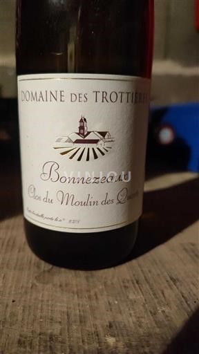 Loiredalen Bonnezeaux Domaine Des Trottières Clos du Moulin des Quarts 2021