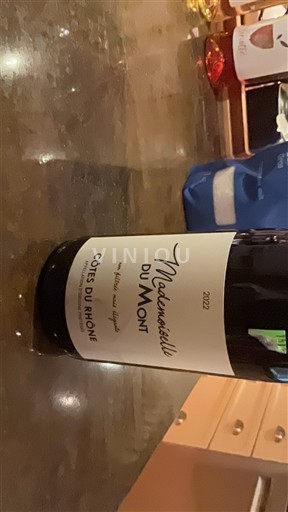 Vallée du Rhône Côtes-du-rhône Mademoiselle du Mont 2022
