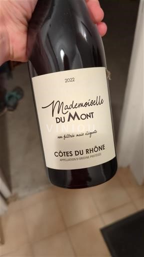 Rona dolina Côtes-du-Rhône Mademoiselle du Mont 2022