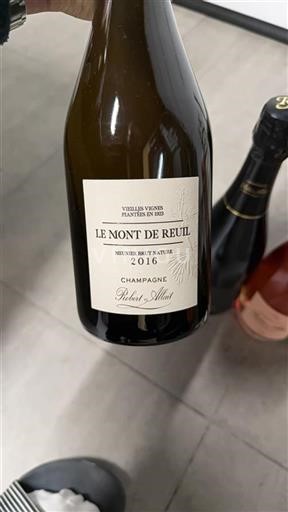 Champagne Sâm-panh Robert Allait Le Mont de Reuil 2016