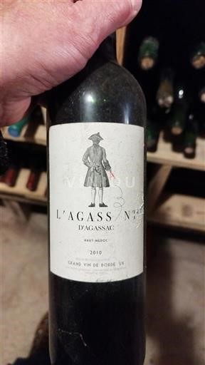 Bordeaux Haut-Médoc Château Agassac L'Agassant d'Agassac 2010
