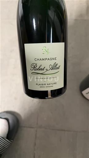 Champagne Sâm-panh Robert Allait Plaisir Nature Không niên vụ