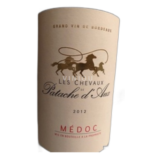 Bordeaux Médoc Château Patache Aux Les chevaux de Patache d'Aux 2015