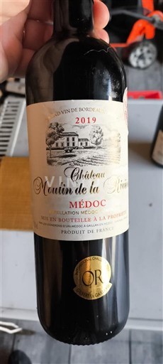 Burdeos Médoc Château Moulin de la Riviere 2019
