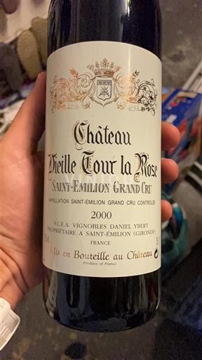 Bordeaux Saint-Émilion Grand Cru Grand Cru Vieille Tour la Rose 2000