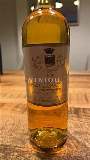 Bordéus Sauternes Château Rieut-Simone 2020