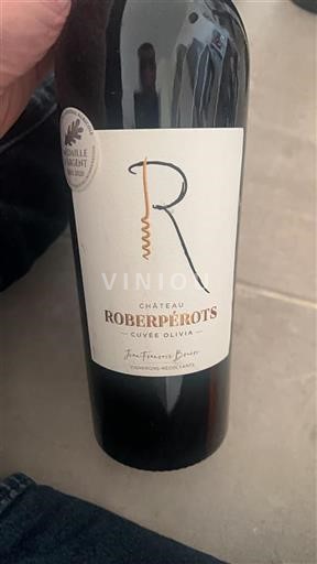 Burdeos Bordeaux Château Roberperots Olivia 2018