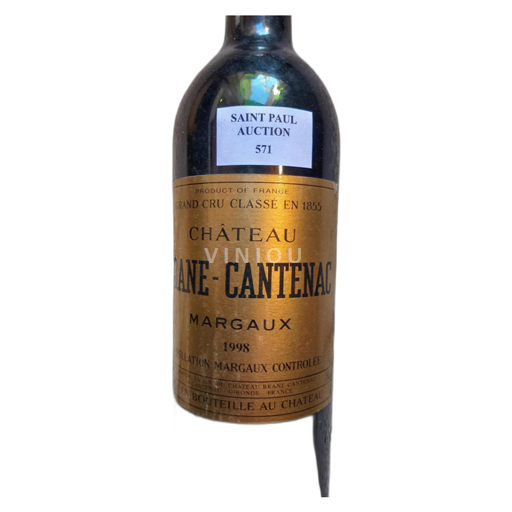 Bordeaux Margaux 17 Château Brane Cantenac 1998 1998