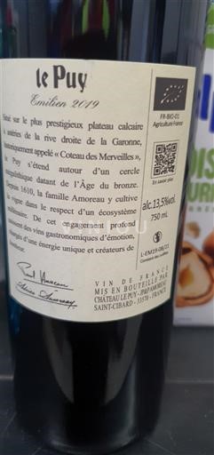Bordeaux Château Le Puy Émilien 2019