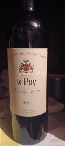 Bordeaux Unspecified Château Le Puy 2019