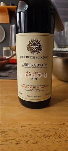 Piedmont Barbera d'Alba Rocche dei Manzoni La Cresta 2021