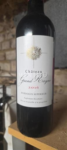Bordeaux Bordeaux supérieur Château Grand Rayne 2016