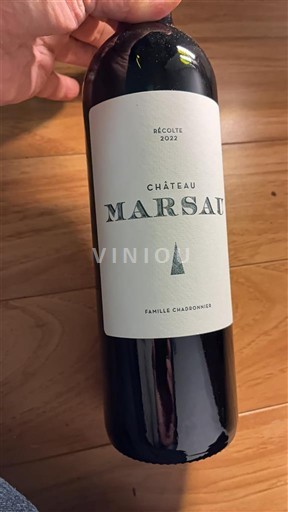 Bordeaux Francs-côtes-de-bordeaux Château Marsau 2022