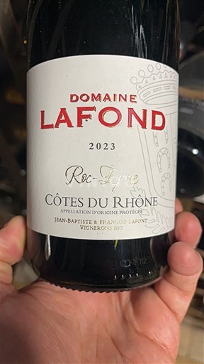 Vallée du Rhône Côtes-du-rhône Domaine Lafond Roc-Épine 2023