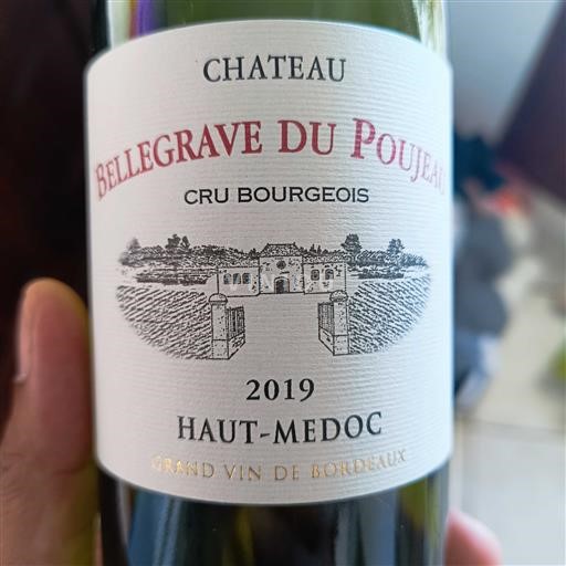 Bordeaux Haut-Médoc Cru Bourgeois Château Bellegrave du Poujeau 2019