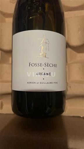 Loiredalen Saumur Fosse-Sèche Arcane Icke årgångsbetecknad