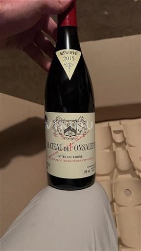 Valle del Rodano Côtes-du-Rhône Château Fonsalette Réservé 2015
