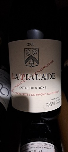Rhônetal Côtes du Rhône La Pialade 2020