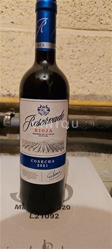 La Rioja Rioja Reservado 2021
